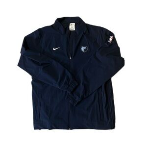 Nike Used Memphis Grizzlies Navy Blue Size XL Quarter Zip